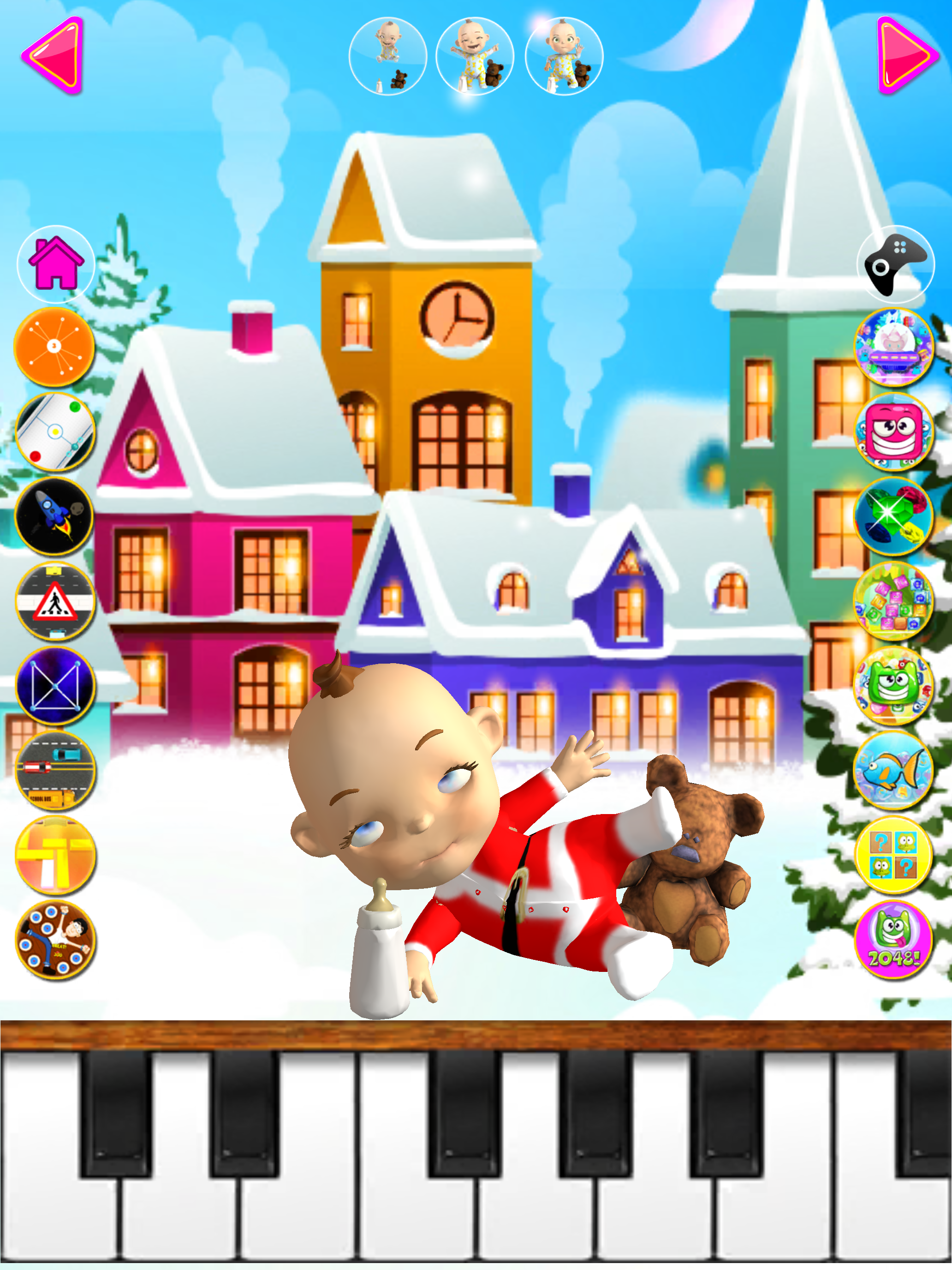 Talking Babsy Baby Xmas Games screenshot 14