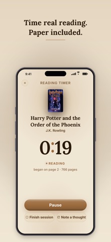 Readable - Book Tracker iPhone screenshot