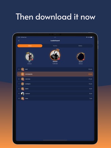 CarGuessr iPad screenshot