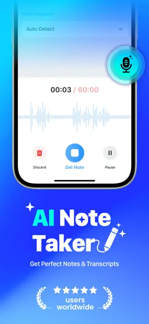 NoteFlow: AI Meeting Notes screenshot 1