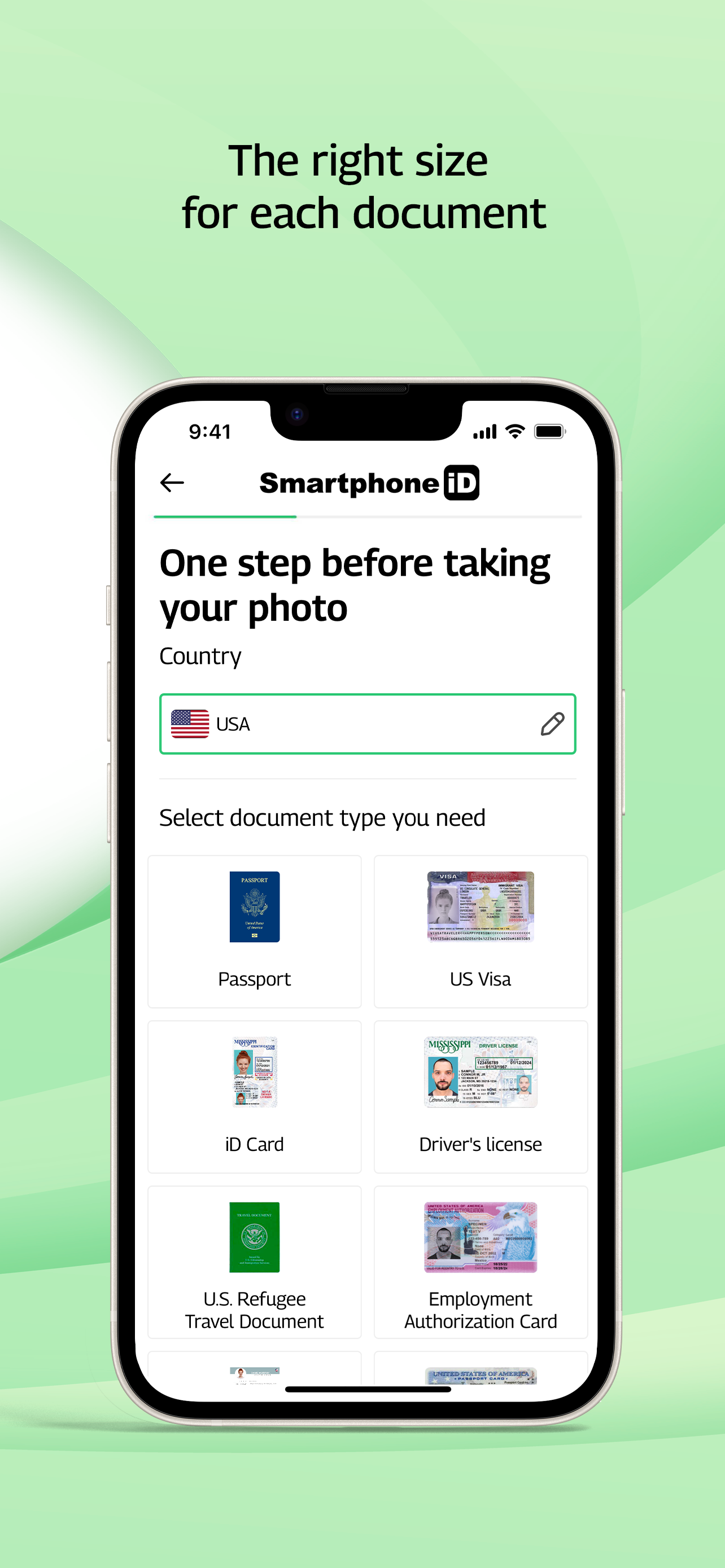 Smartphone iD - Passport photo screenshot 9
