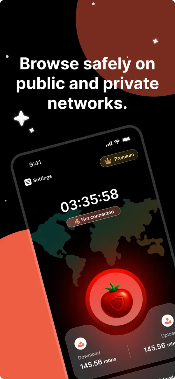 Screenshot #2 pour Tomator VPN – Fast & Secure