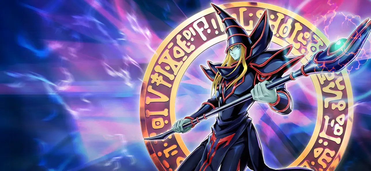 遊戯王マスターデュエルのブラック・マジシャン・ガールのキービジュアル