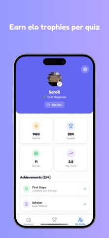 Quizz UniverS screenshot