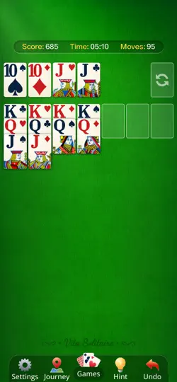 Captura de pantalla de Vita Solitaire Para Mayores en iPhone 6