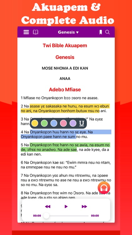 Twi Bible ― Akuapem with Audio