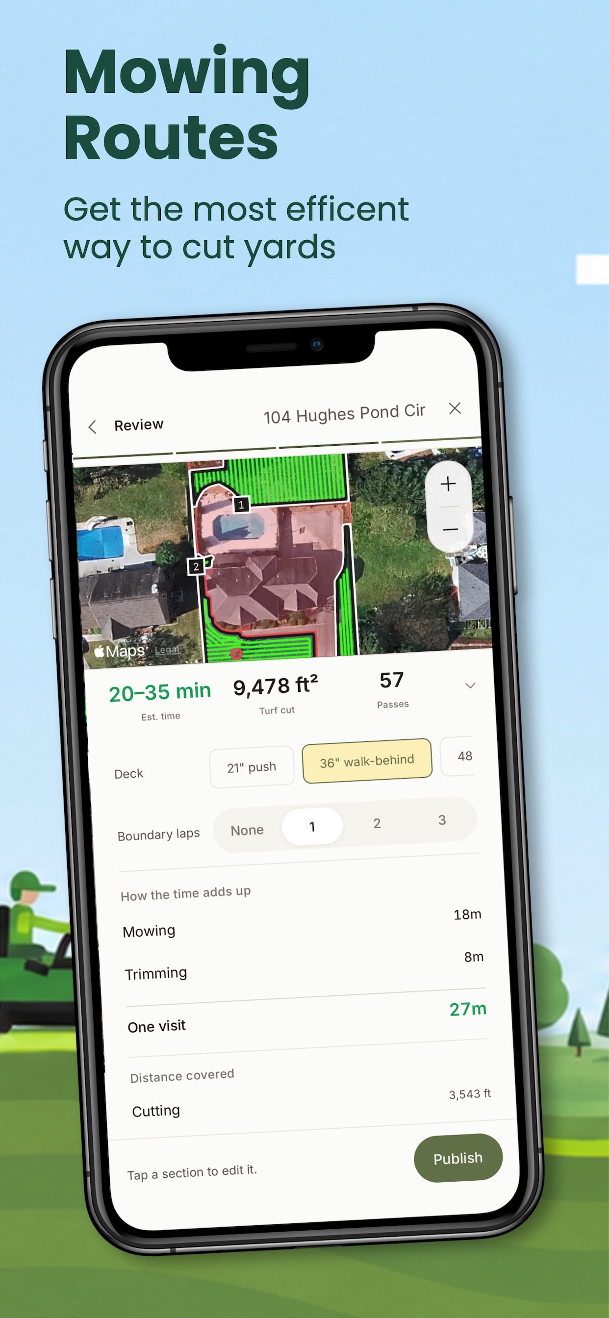 Screenshot 3 of Mow Mapper
