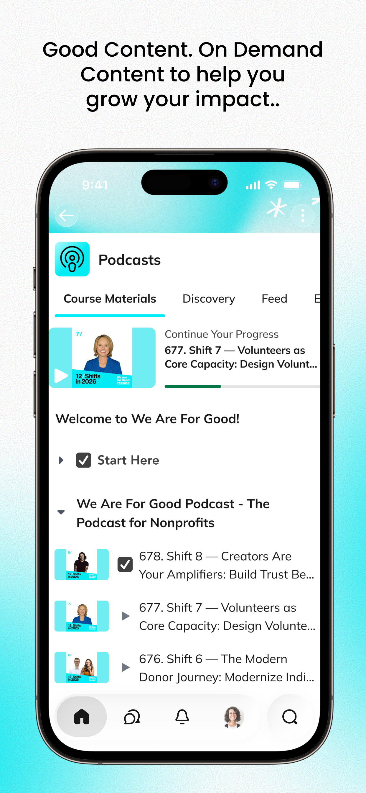 We Are For Good Community screenshot 2