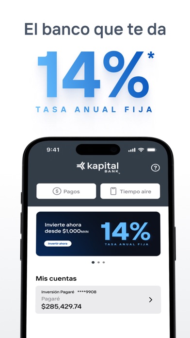 Kapital Bank Móvil Screenshot