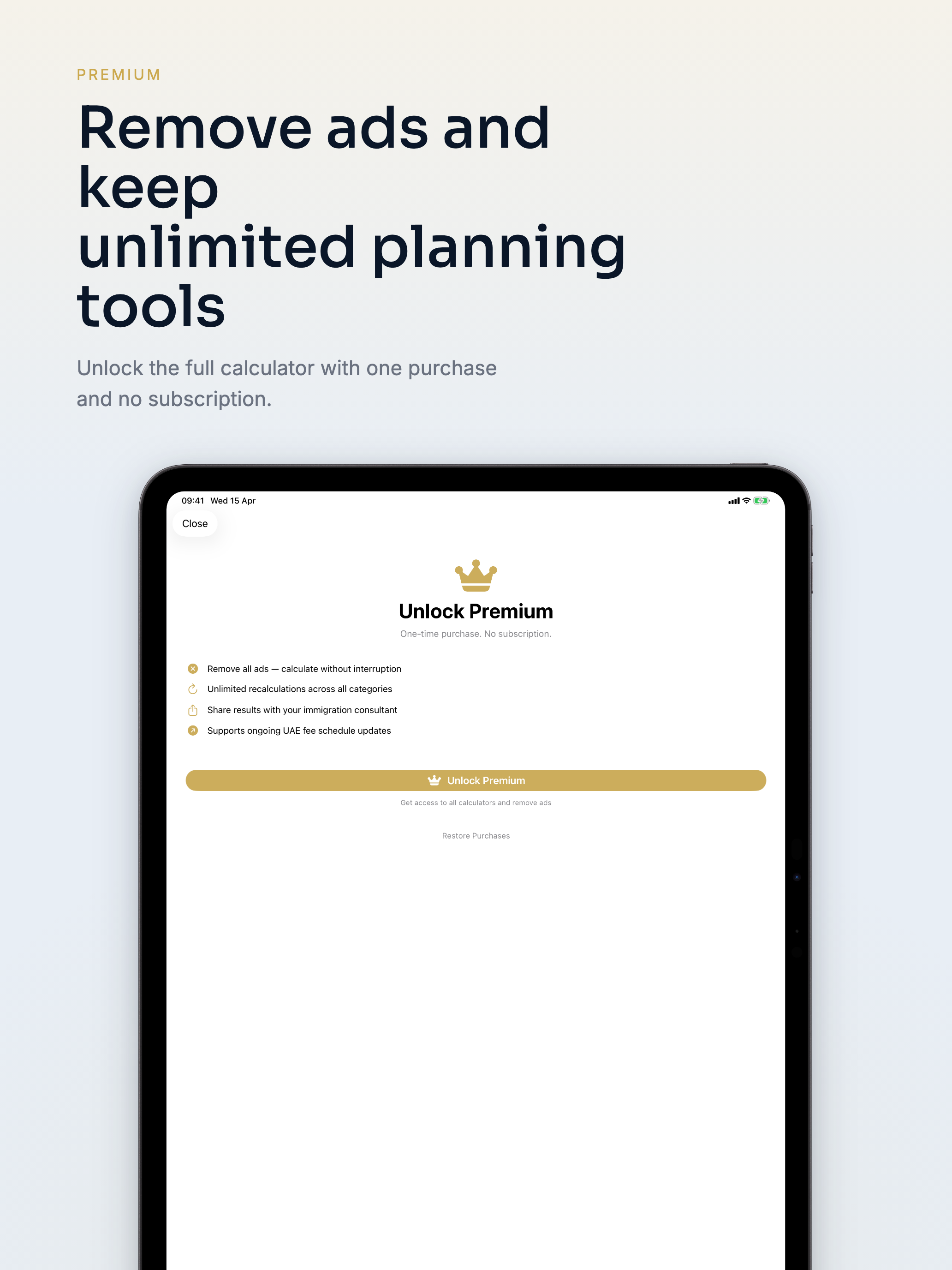 Golden Visa Calculator UAE