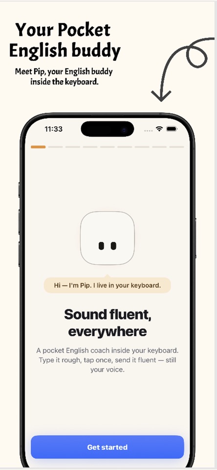 ReplyPixel: Fluent English screenshot 1