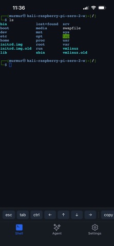 Murmur BLE Shell iPhone screenshot
