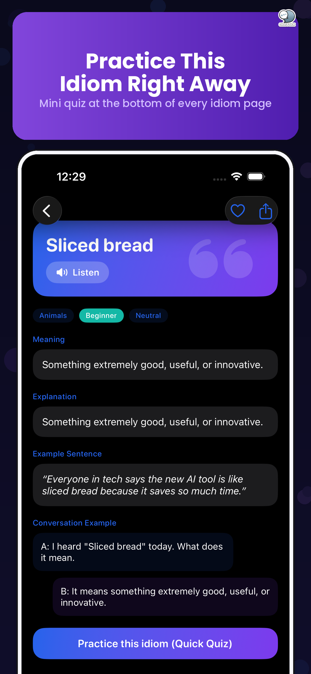 Idiom Master by ChatStick screenshot 4