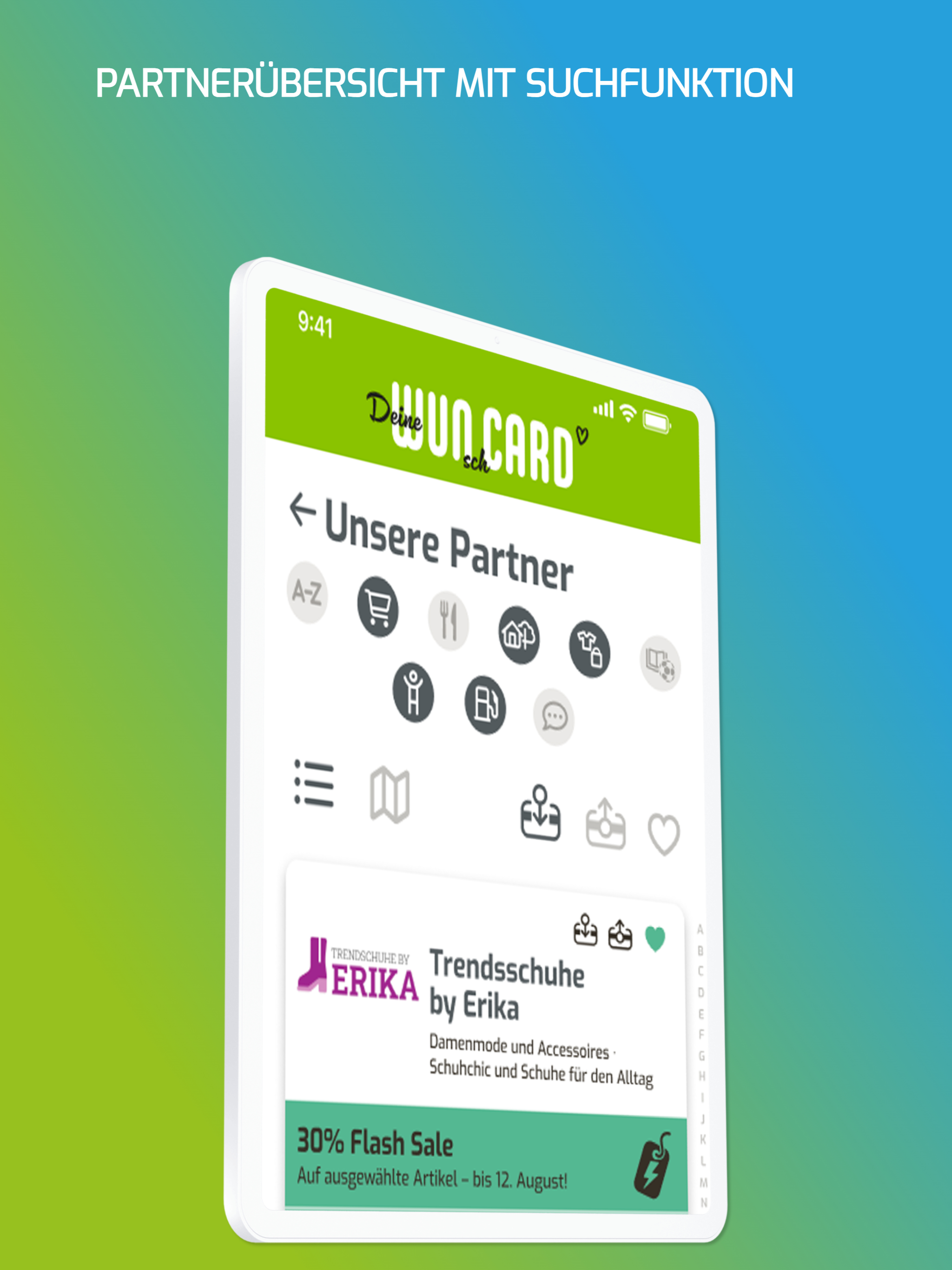 WunCARD & App für Wunsiedel