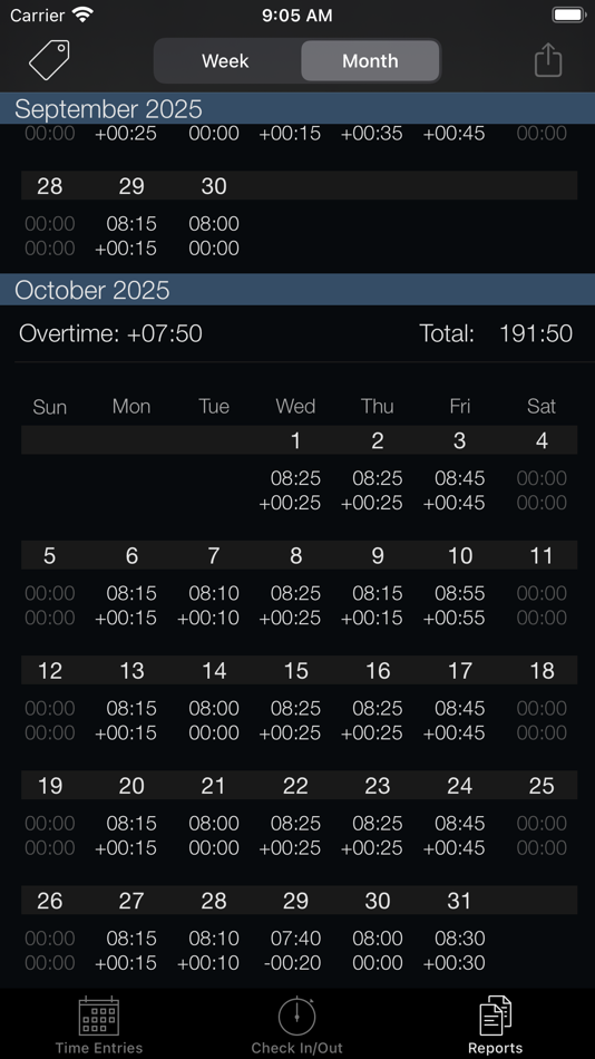 #4. Week Timer (iOS) 由: DM Design