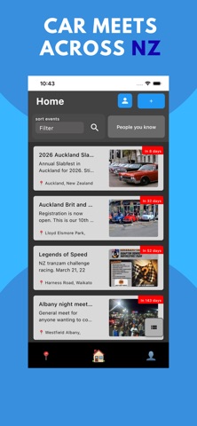 CarMeetsNZ iPhone screenshot