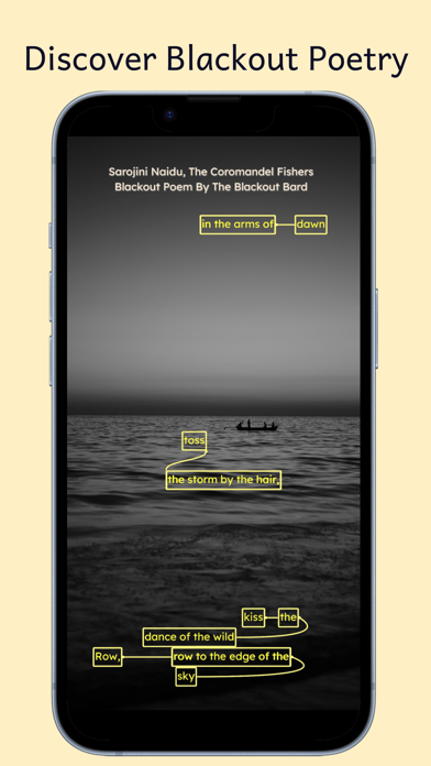 Blackout Bard: Blackout Poetry Screenshot