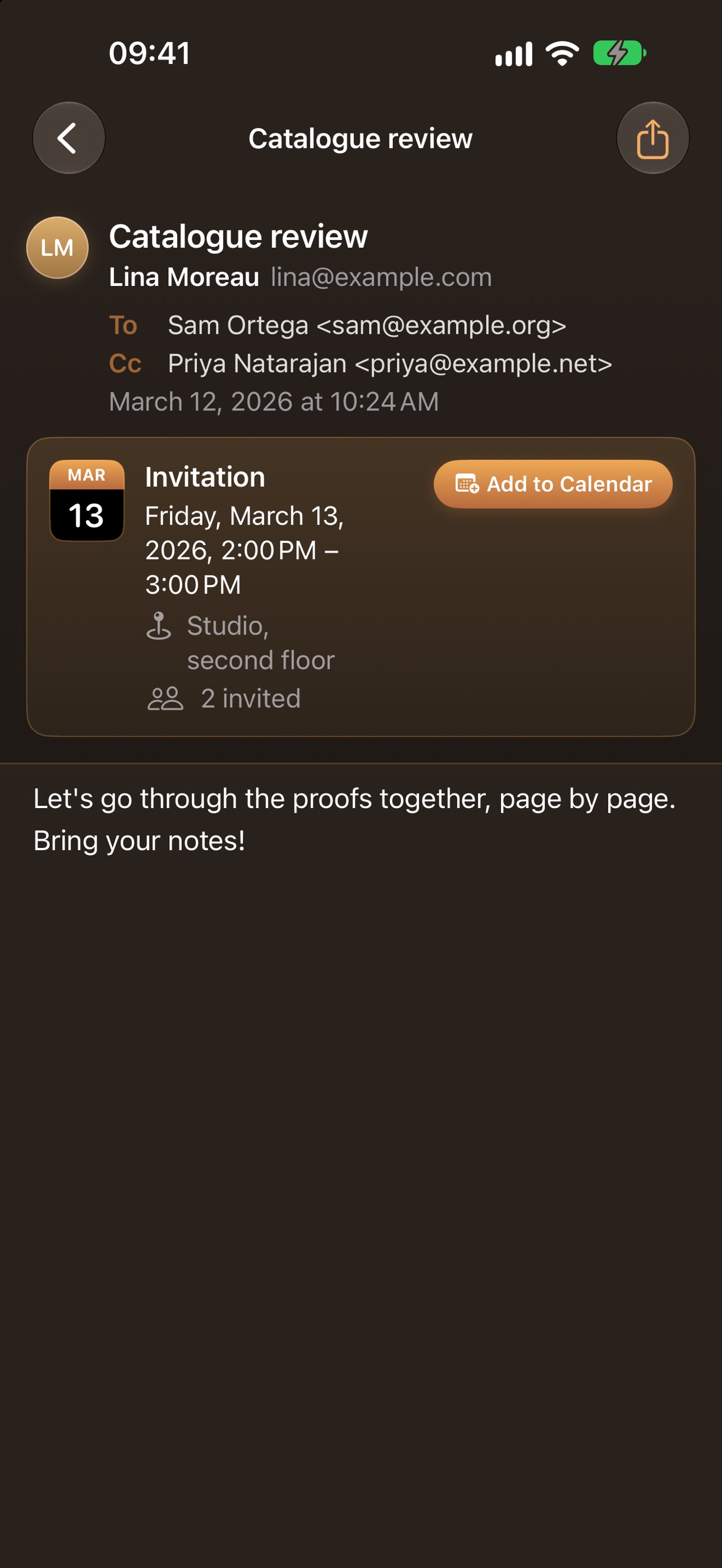 Screenshot 2 of Lettrette: Winmail, MSG Viewer