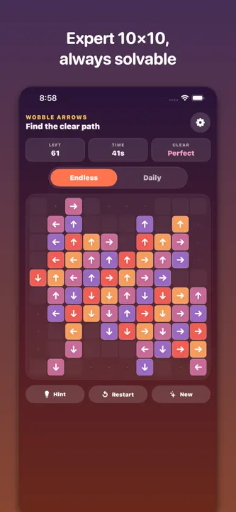 Wobble Arrows - Unblock Puzzle screenshot 3