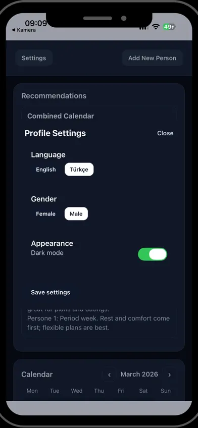 Adela-Group Period Tracking screenshot 3
