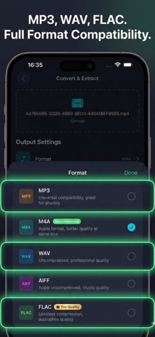 Video to MP3 Converter App iPhone screenshot
