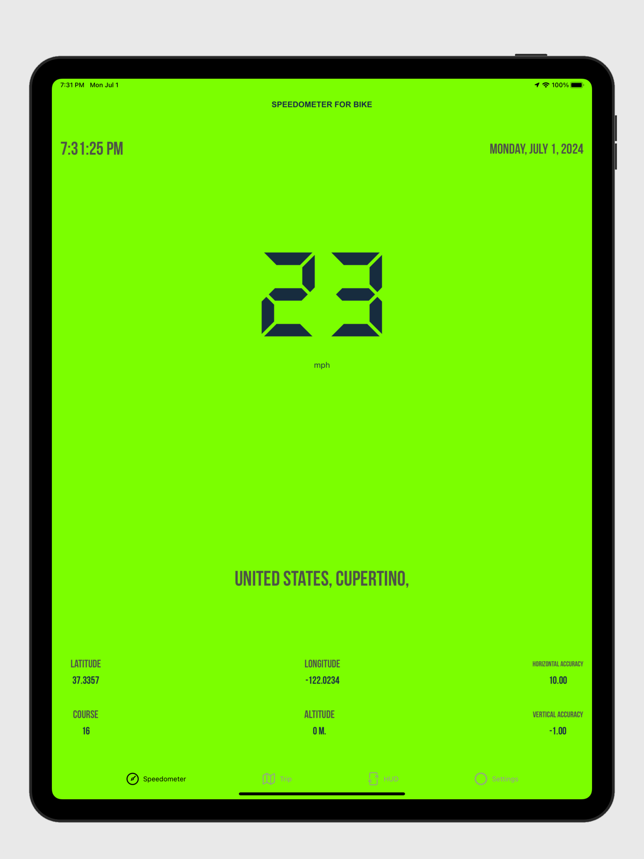 Speedometer for Bike GPS Speed screenshot 8