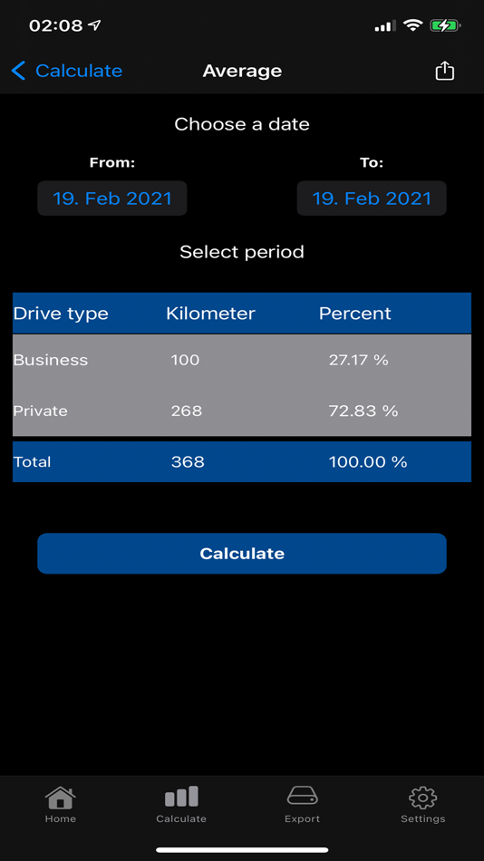 #7. Car Log book App (iOS) Podle: Frank Zander