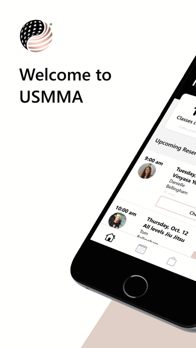 USMMA Martial Arts & Yoga iPhone screenshot 1 - Health & Fitness app