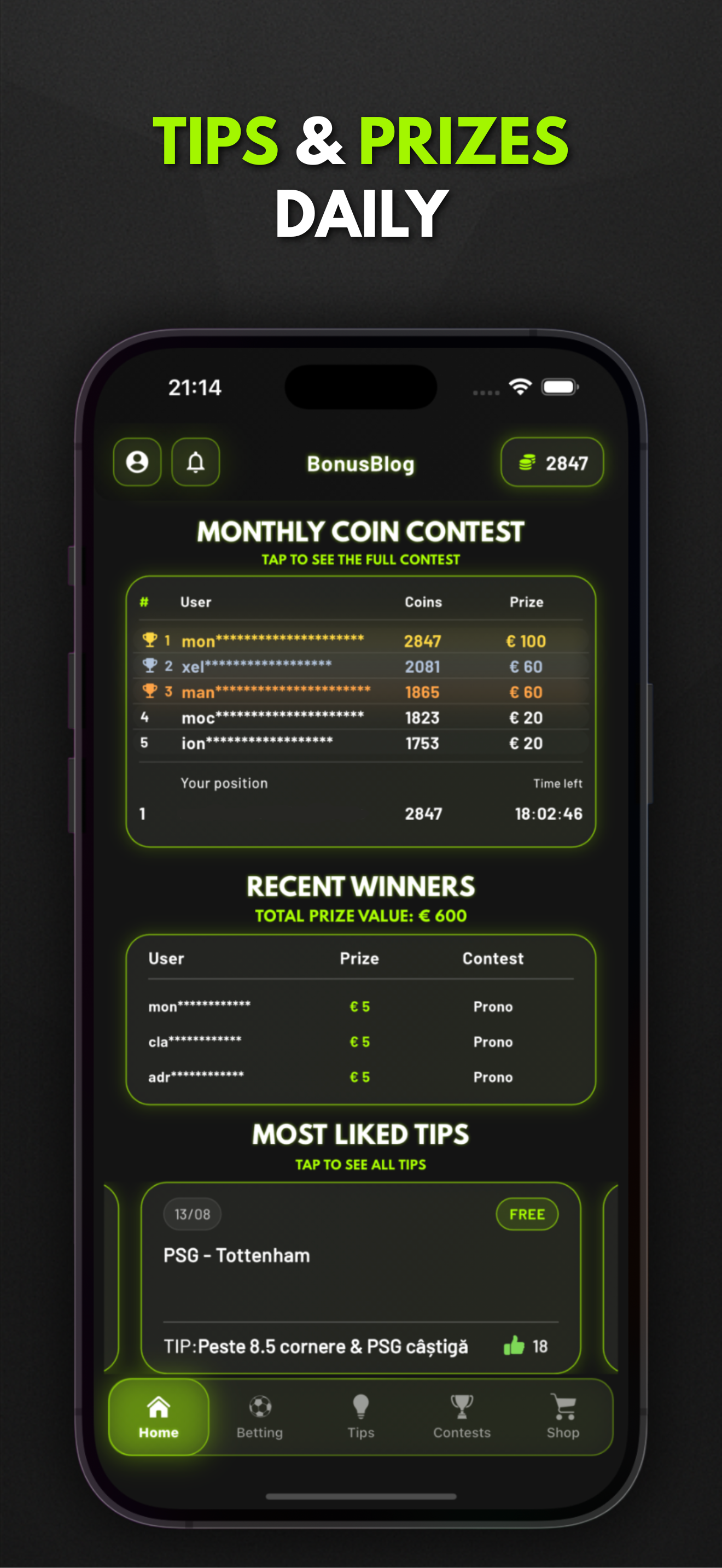 BonusBlog - Daily Rewards
