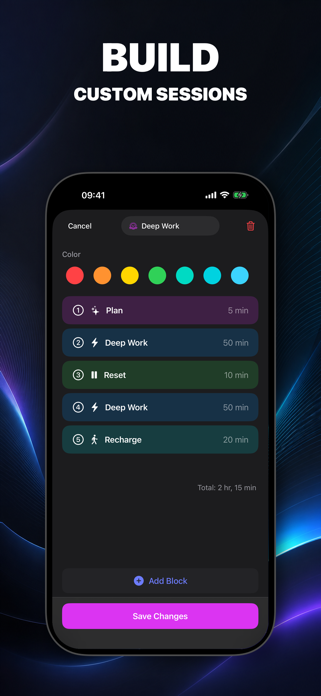 Flow: Pomodoro Timer & Focus Screenshot 4 of 5
