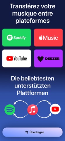 Playlist Transfer for My Music iPhone screenshot 1