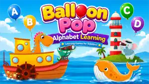 Toddler Baby Balloon Pop Games screenshot 2