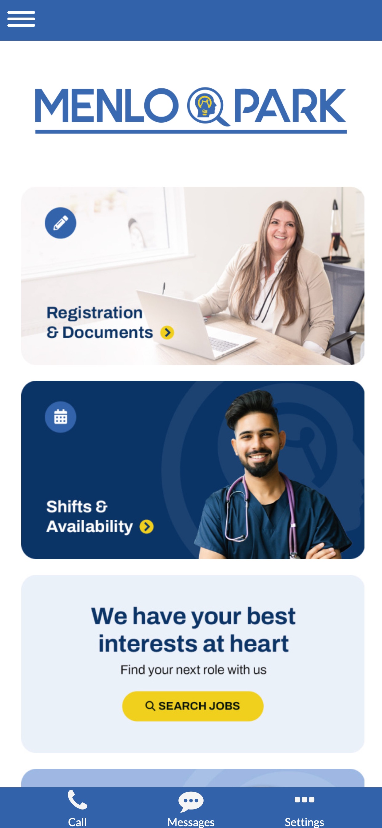 Screenshot 1 of Menlo Park Recruitment