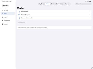 Doculous: JPG to PDF Converter iPad screenshot