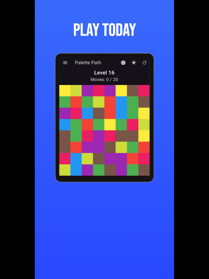 Color Flood Logic Puzzle