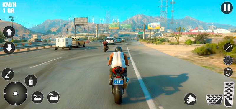 Real City Crime Wars Game screenshot 1