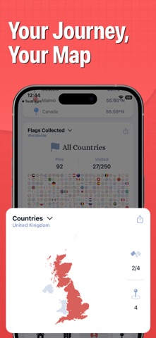 Pin Traveler: Track Travel Map screenshot 5