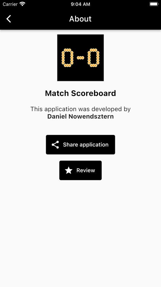 #7. Match Scoreboard (iOS) Podle: Daniel Nowendsztern