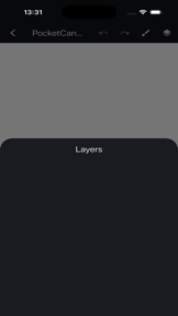PocketCanvas Drawing Studio screenshot
