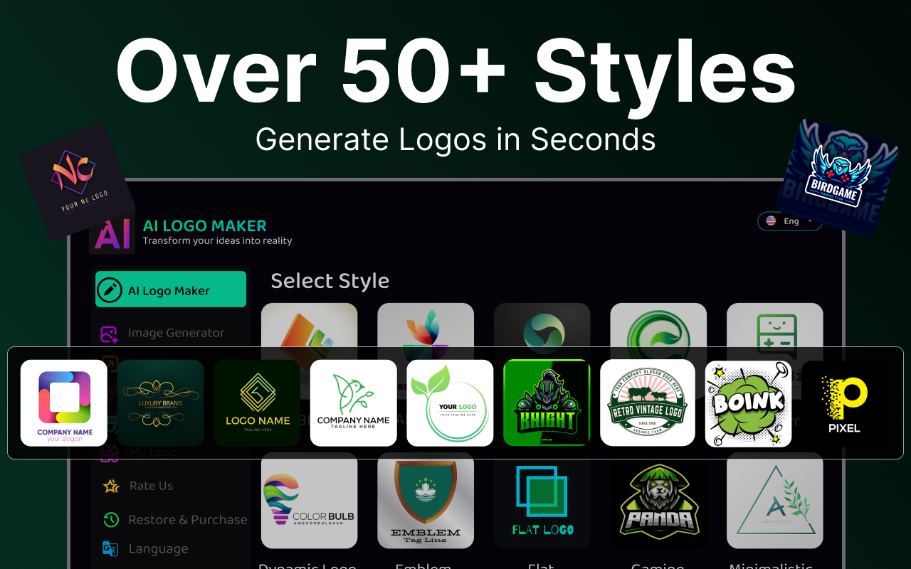 Rebrand Icon & AI Logo Maker screenshot 21