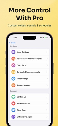 Voice Clock : Time Speaker Screenshot 9 of 10