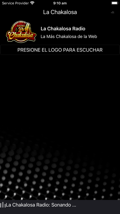 La Chakalosa Radio Screenshot