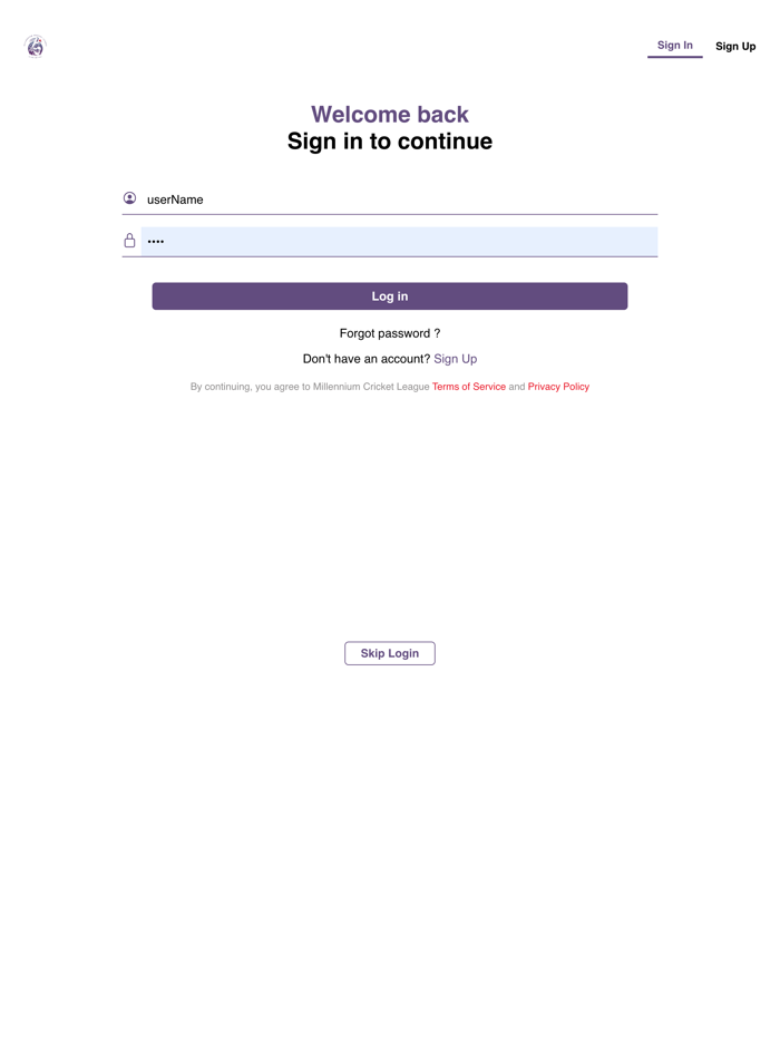 Millennium Cricket League
