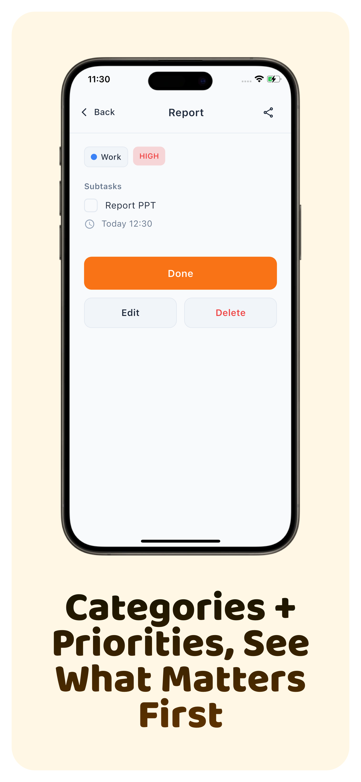 ToDoPie-tiny tasks