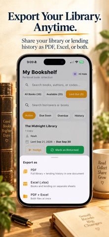 My Bookshelf - Book Inventory Screenshot 9 of 10
