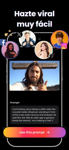 VIBE: IA Video Generator Pro iPhone screenshot 5