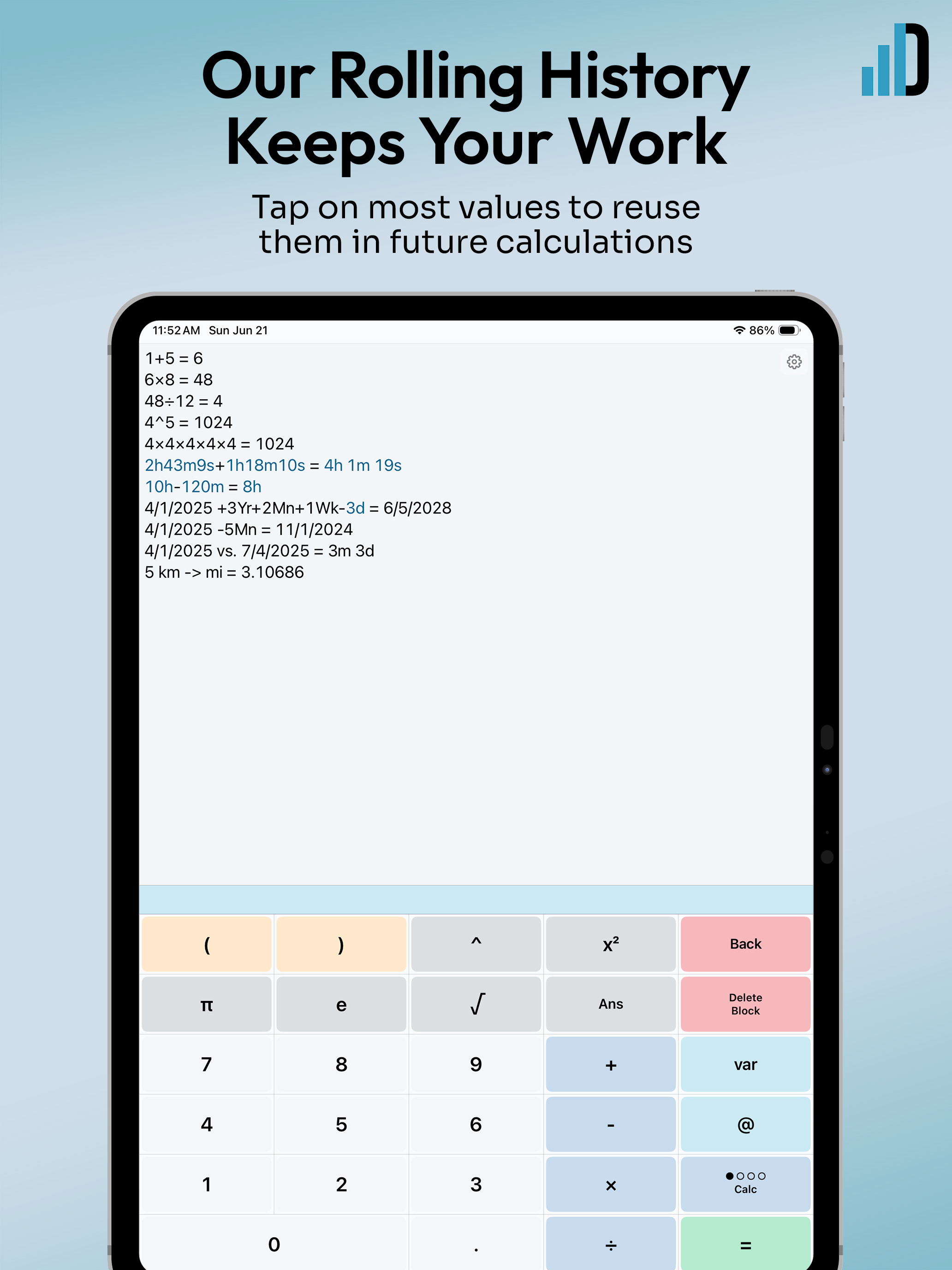 MyCalc: Flexible Calculator