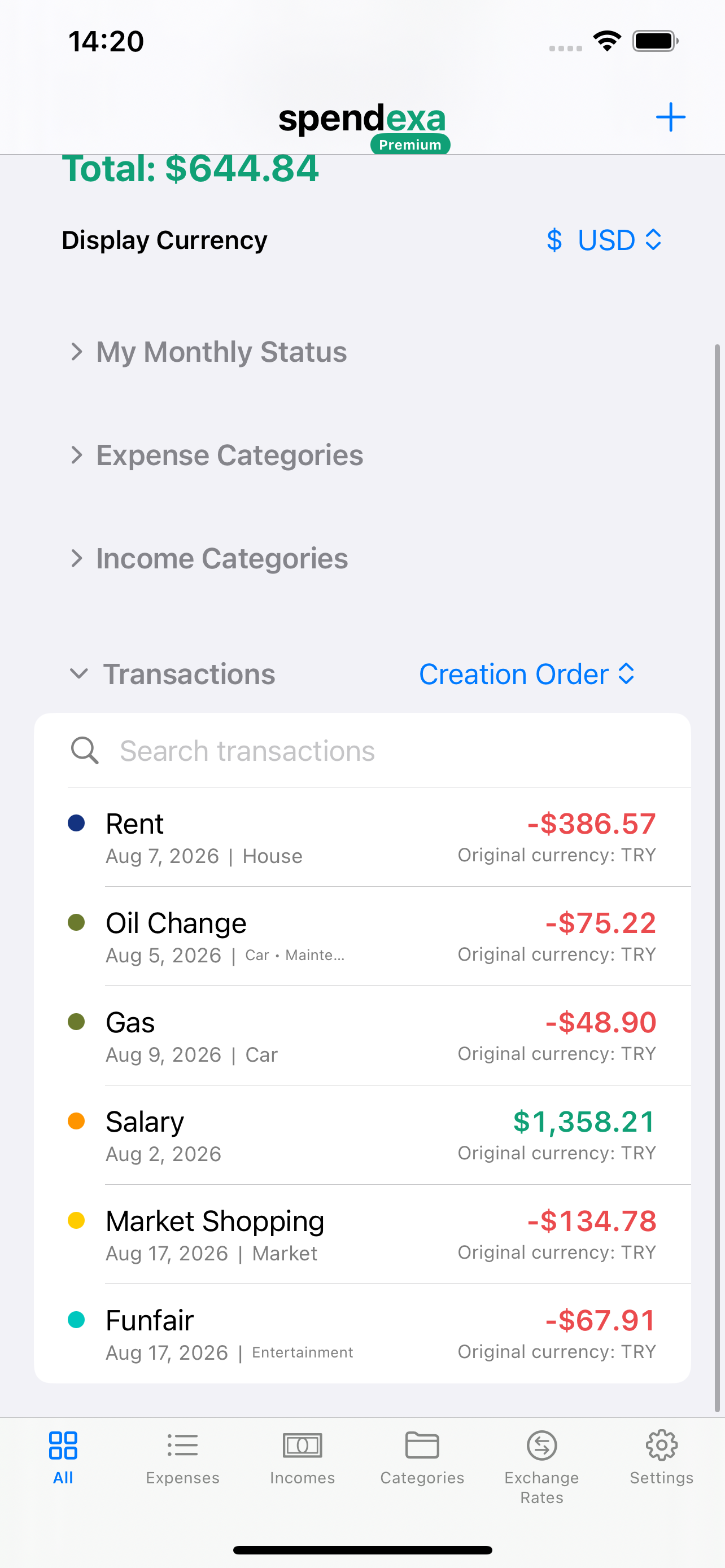 Spendexa: Money Tracker screenshot 3