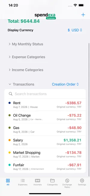 Spendexa: Money Tracker screenshot 3