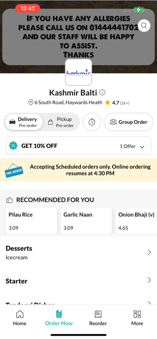 Kashmir Balti Screenshot 2 of 4
